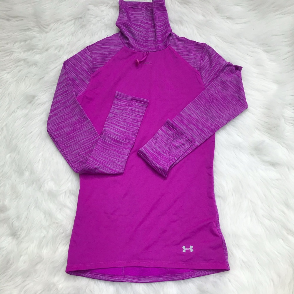 Under Armor Run Wind Turtleneck Top Long Sleeve - image 4